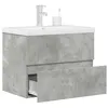 Image de vidaXL Ensemble de meubles de salle de bain 2 pcs gris béton 3324914