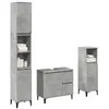 Image de Ensemble de meubles de salle de bain 3 pcs gris béton