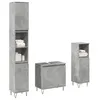 Image de vidaXL Ensemble de meubles de salle de bain 3 pcs gris béton 3324953