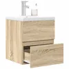Image de Ensemble de meubles de salle de bain 2 pcs chêne sonoma