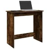 Image de vidaXL Bureau chêne fumé 80x40x75 cm bois d'ingénierie, bureau, bureau d'étude,, bureau d'ordinateur, mobilier de bureau à 860458