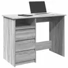 Image de Bureau sonoma gris 102x50x75 cm bois d ingénierie