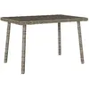 Image de vidaXL, Table d'appoint + desserte de jardin, Aylan