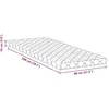 Image de vidaXL, Matelas, Erica (Noyau de mousse, 80 x 200 cm)