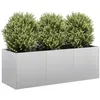 Image de Jardinière 120x40x40 cm acier galvanisé