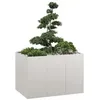Image de Jardinière 120x80x80 cm acier inoxydable