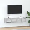 Image de Meubles TV 2 pcs sonoma gris 60x31x25,5 cm bois d ingénierie