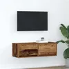 Image de Meuble TV vieux bois 80x31x25,5 cm bois d ingénierie