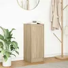 Image de vidaXL Buffet chêne sonoma 29,5x34x76 cm bois d'ingénierie, meuble de rangement, meuble de rangement de cuisine, meuble de 861609