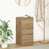 Image de vidaXL Buffet chêne artisanal 37,5x35x76 cm bois d'ingénierie 861732