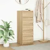 Image de Buffet avec tiroirs chêne sonoma 37,5x35x99 cm bois ingénierie
