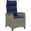 Image de vidaXL, Chaises de jardin, Martina Without footrest