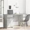 Image de Bureau en béton gris 140x49x76 cm en bois d ingénierie