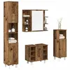 Image de vidaXL Ensemble de meubles salle de bain 4 pcs bois d'ingénierie, armoire de salle de bain, placard de salle de bain, meuble 3328557