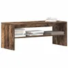 Image de vidaXL Meuble TV Chêne fumé 100x40x40 cm Bois d'ingénierie 859122