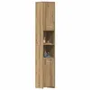 Image de vidaXL Armoire de salle de bain chêne artisanal 30x30x183,5 cm 859394