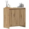 Image de vidaXL Armoire lavabo de salle de bain chêne artisanal 60x33x60 cm 861146