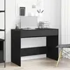 Image de Bureau chêne noir 101x50x76,5 cm Bois d ingénierie