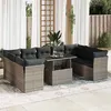 Image de Salon de jardin vidaxl resine 10 personnes 10 pieces