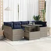 Image de Salon de jardin GENERIQUE 7 pieces resine tressee 55 x 62 x 69 cm