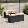 Image de Salon de jardin modulable GENERIQUE 5 personnes 6 pieces 100 x 55 x 73 cm resine tressee
