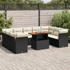 Image de Salon de jardin modulable GENERIQUE 10 pieces resine tressee 100 x 55 x 73 cm 9 personnes