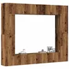 Image de Ensemble de meuble TV mural 8 pcs vieux bois bois d ingénierie