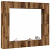 Image de Ensemble de meuble TV mural 8 pcs vieux bois bois d ingénierie