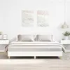 Image de vidaXL Cadre de lit sans matelas blanc 180x200 cm bois d'ingénierie, meuble de chambre à coucher, sommier, lit double, lit, 3329021