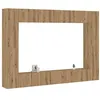 Image de Ensemble de meuble TV mural 8 pcs chêne artisanal