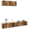 Image de vidaXL Meubles TV muraux 3 pcs vieux bois 100x30x30 cm bois ingénierie 3329007