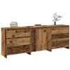 Image de Buffet 3 pcs vieux bois bois d ingénierie