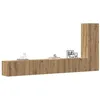Image de Ensemble de meuble TV mural 3 pcs chêne artisanal