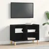 Image de Meuble TV en chêne noir 69.5x30x50 cm, bois d ingénierie