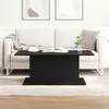 Image de Table basse en chêne noir 102x55,5x40 cm en bois d ingénierie