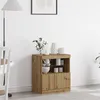 Image de Buffet avec lumières LED Chêne Artisan 60x37x67 cm