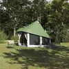 Image de Tente Familiale Tipi Verte 6 Personnes Étanche