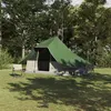 Image de Tente Familiale Tipi Verte 10 Personnes Imperméable