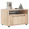 Image de vidaXL Meuble TV VISNES chêne sonoma 60x40x38 cm bois d'ingénierie, support TV, buffet TV, meuble multimédia, banc TV, 4108291