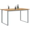 Image de vidaXL, Table de jardin + table de balcon, Table de terrasse (140 x 80 x 75 cm)