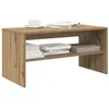 Image de Meuble TV chêne artisanal 80x40x40 cm bois d ingénierie