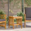 Image de Table d extérieur Marron 45x45x50 cm en bois d acacia massif