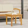 Image de Table d appoint 45x45x38 cm en bois massif d acacia