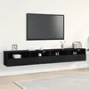 Image de Meubles TV 2 pcs Chêne noir 100x30x30 cm Bois d ingénierie