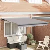 Image de vidaXL Store Rétractable Automatique Gris Clair 300x250 cm 3330102