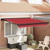Image de vidaXL Store rétractable automatique rouge 300x250 cm 3330156