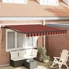 Image de vidaXL Auvent Rétractable Automatique Orange et Marron 350x250 cm 3330231