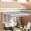 Image de vidaXL Store manuel rétractable gris clair 350x250 cm 3330387