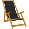 Image de vidaXL, Chaise longue, Indie (61.50 cm)