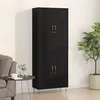 Image de Highboard Chêne Noir 69,5x34x180 cm Bois d Ingénierie